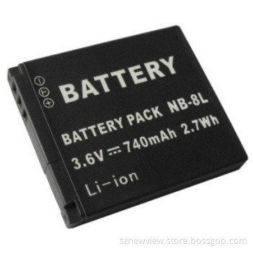 Rechargeable Battery,NB-8L Digital Camera Battery ,100% compatible HOT